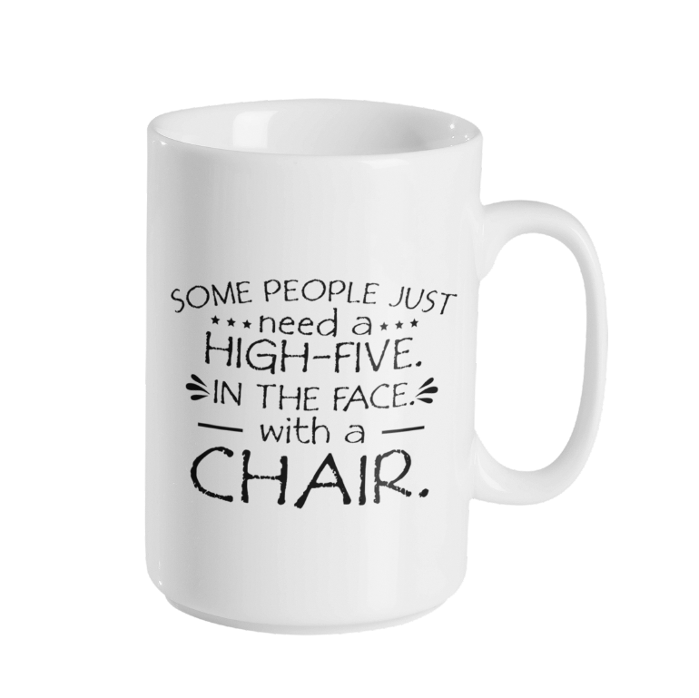 High Five 15 oz Coffee Mug