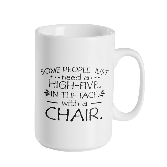 High Five 15 oz Coffee Mug