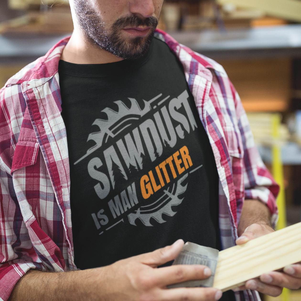 Sawdust is discount man glitter